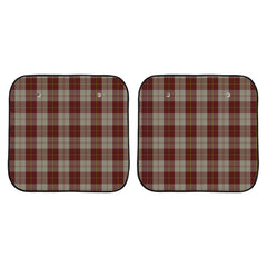 Cunningham Burgundy Dancers Tartan Car Sun Shade - 2 Pieces