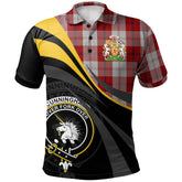 Cunningham Dress Tartan Polo Shirt - Royal Coat Of Arms Style