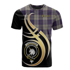 Cunningham Dress Blue Dancers Tartan T-shirt - Believe In Me Style