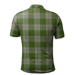 Cunningham Dress Green Dancers Tartan Polo Shirt