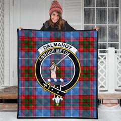 Dalmahoy Tartan Crest Quilt