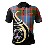 Dalmahoy Tartan Polo Shirt - Believe In Me Style