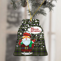 Davidson Tulloch Dress Tartan Christmas Ceramic Ornament - Santa Style