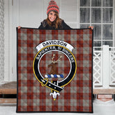 Davidson Dress Dancers Tartan Crest Quilt