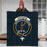 Davidson Modern Tartan Crest Quilt