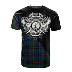 Davidson Modern Tartan - Military T-Shirt