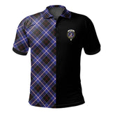 Dunlop Modern Tartan Polo Shirt Half of Me - Cross Style
