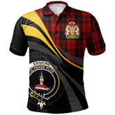 Erskine 02 Tartan Polo Shirt - Royal Coat Of Arms Style