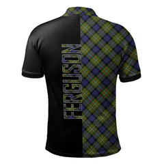 Ferguson Modern Tartan Polo Shirt Half of Me - Cross Style