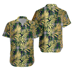 Forbes Dress Tartan Vintage Leaves Hawaiian Shirt