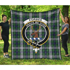 Forbes Dress Tartan Crest Quilt