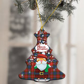 Fraser Ancient Tartan Christmas Ceramic Ornament - Santa Style