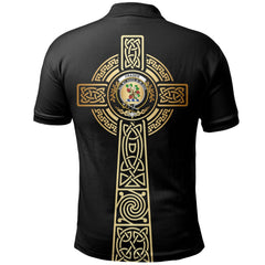 Fraser Clan Unisex Polo Shirt - Celtic Tree Of Life