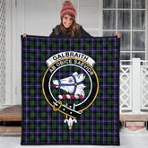 Galbraith Modern Tartan Crest Quilt