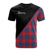 Galloway Red Tartan - Military T-Shirt