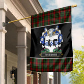 Murdoch Tartan Crest Garden Flag - Welcome Style