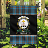 Garden Tartan Crest Garden Flag - Welcome Style