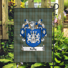 Kelly Dress Tartan Coat of Arms Garden Flag