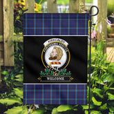 Kirkcaldy Tartan Crest Garden Flag - Welcome Style