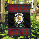 Lyall Tartan Crest Garden Flag - Welcome Style