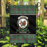 MacKinnon Hunting Ancient Tartan Crest Garden Flag - Welcome Style