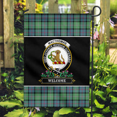 MacThomas Ancient Tartan Crest Garden Flag - Welcome Style