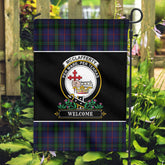 McClafferty Tartan Crest Garden Flag - Welcome Style