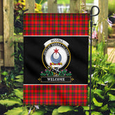 McColl Tartan Crest Garden Flag - Welcome Style