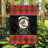 McPhee Tartan Crest Garden Flag - Welcome Style