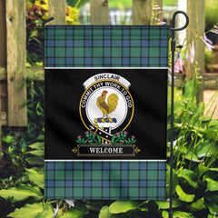 Sinclair Hunting Ancient Tartan Crest Garden Flag - Welcome Style