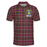 Gardner Tartan Crest Polo Shirt
