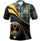 Gordon Dress 03 Tartan Polo Shirt - Royal Coat Of Arms Style