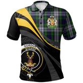 Gordon Dress 06 Tartan Polo Shirt - Royal Coat Of Arms Style