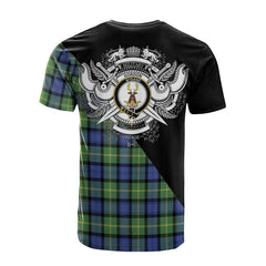 Gordon Old Ancient Tartan - Military T-Shirt