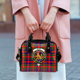 Gow Of Mcgouan Tartan Crest Shoulder Handbags