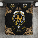 Gow (or McGouan) Crest Black Bedding Set