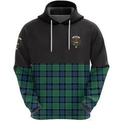 Graham of Menteith Ancient Clan Half Of Tartan Hoodie