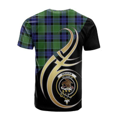 Graham of Menteith Modern Tartan T-shirt - Believe In Me Style