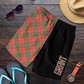 Grant Ancient Tartan Crest Men's Short - Cross Style