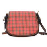 Grant Weathered Tartan Saddle Handbags