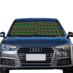 Gray Hunting Tartan Car Sun Shade - 2 Pieces