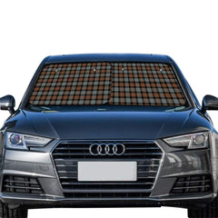 Gunn Weathered Tartan Car Sun Shade - 2 Pieces