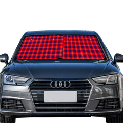 Hamilton Modern Tartan Car Sun Shade - 2 Pieces