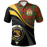 Hay Ancient Tartan Polo Shirt - Royal Coat Of Arms Style