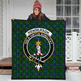 Henderson Modern Tartan Crest Quilt
