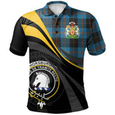 Horsburgh Tartan Polo Shirt - Royal Coat Of Arms Style