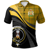 Houston Tartan Polo Shirt - Royal Coat Of Arms Style