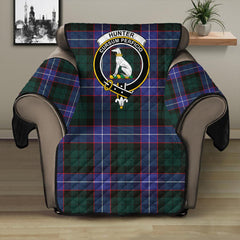 Hunter Modern Tartan Crest Sofa Protector