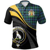 Hunter Ancient Tartan Polo Shirt - Royal Coat Of Arms Style
