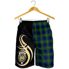 Johnston Modern Tartan Crest Men's Short PM8